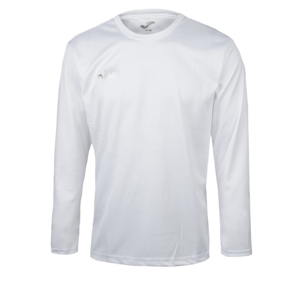 조마 남성 긴팔 라운드 흰색 티셔츠 JRN-924